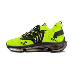 Luxe Soulstar Men's Neon Mesh Sports Sneakers