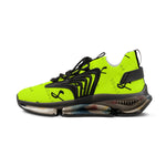 Luxe Soulstar Men's Neon Mesh Sports Sneakers