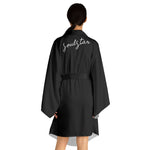 Signature Soulstar Black Long Sleeve Kimono Cover-Up