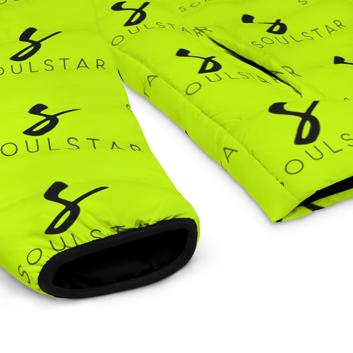 Luxe Soulstar Men's Neon Puffer Jacket