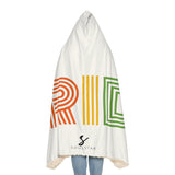 Luxe Soulstar White PRIDE Hooded Blanket