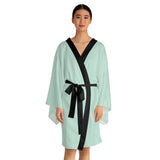 Signature Soulstar Mint Long Sleeve Kimono Cover-Up