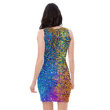 Luxe Soulstar Bright Lights Fitted Dress