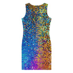 Luxe Soulstar Bright Lights Fitted Dress