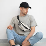 Luxe Soulstar Neutral Abstract Fanny Pack