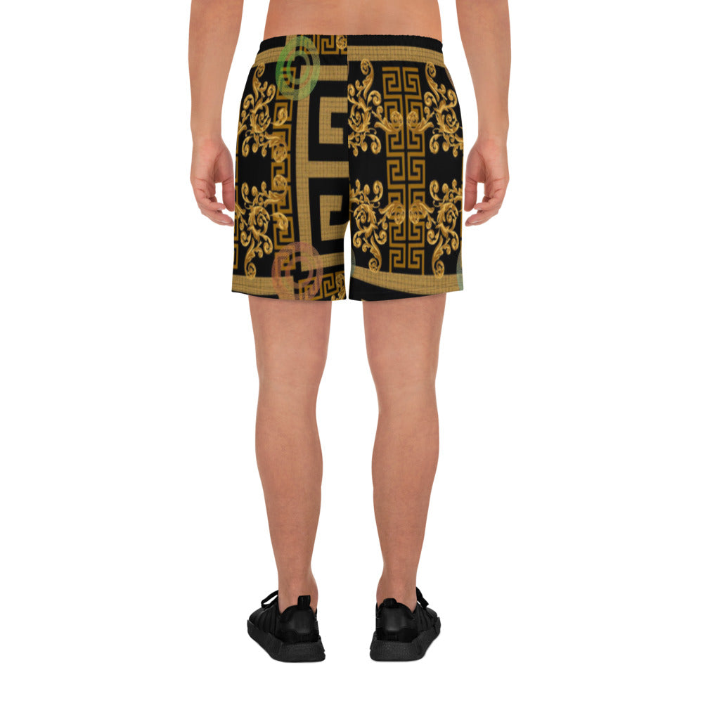 Soulstar 1984 Baroque Pattern Men's Shorts