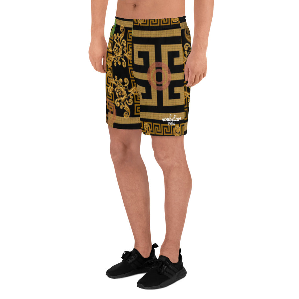 Soulstar 1984 Baroque Pattern Men's Shorts
