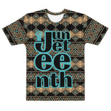 Juneteenth Block Letters Men's T-Shirt
