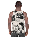 Luxe Soulstar Neutral Abstract Tank Top