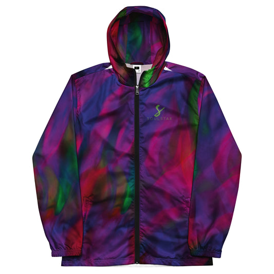Luxe Soulstar Men’s Watercolor Windbreaker