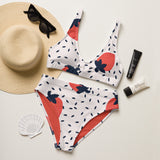 Soulstar 1984 Strawberry Bounce High-Waisted Bikini