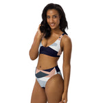 Luxe Soulstar Geometric Shapes High-Waisted Bikini