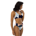 Luxe Soulstar Geometric Shapes High-Waisted Bikini