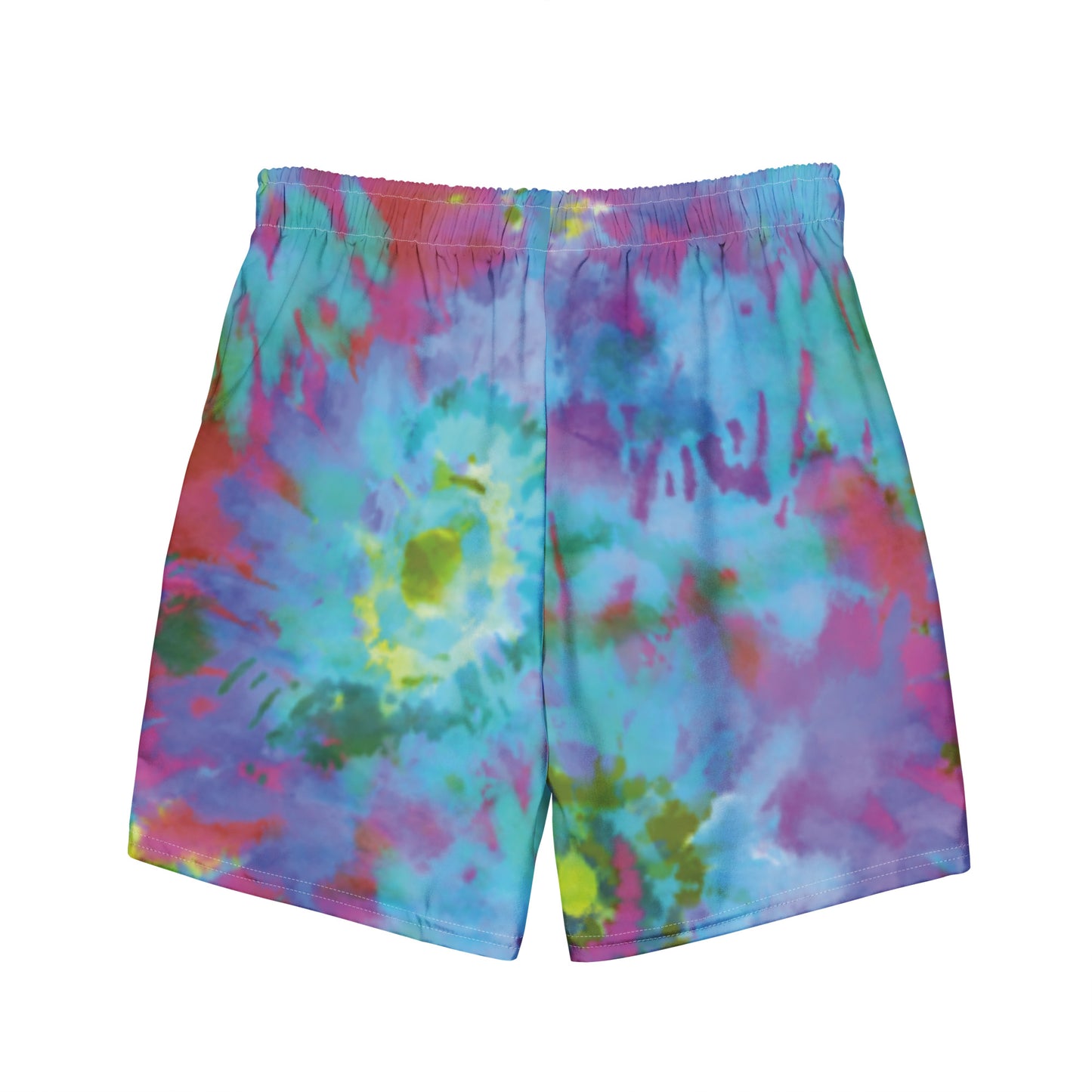 Luxe Soulstar Men's Tie-Dye Swim Trunks