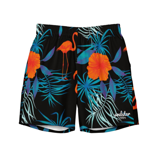 Soulstar 1984 Men's Flamingo Swim Trunks