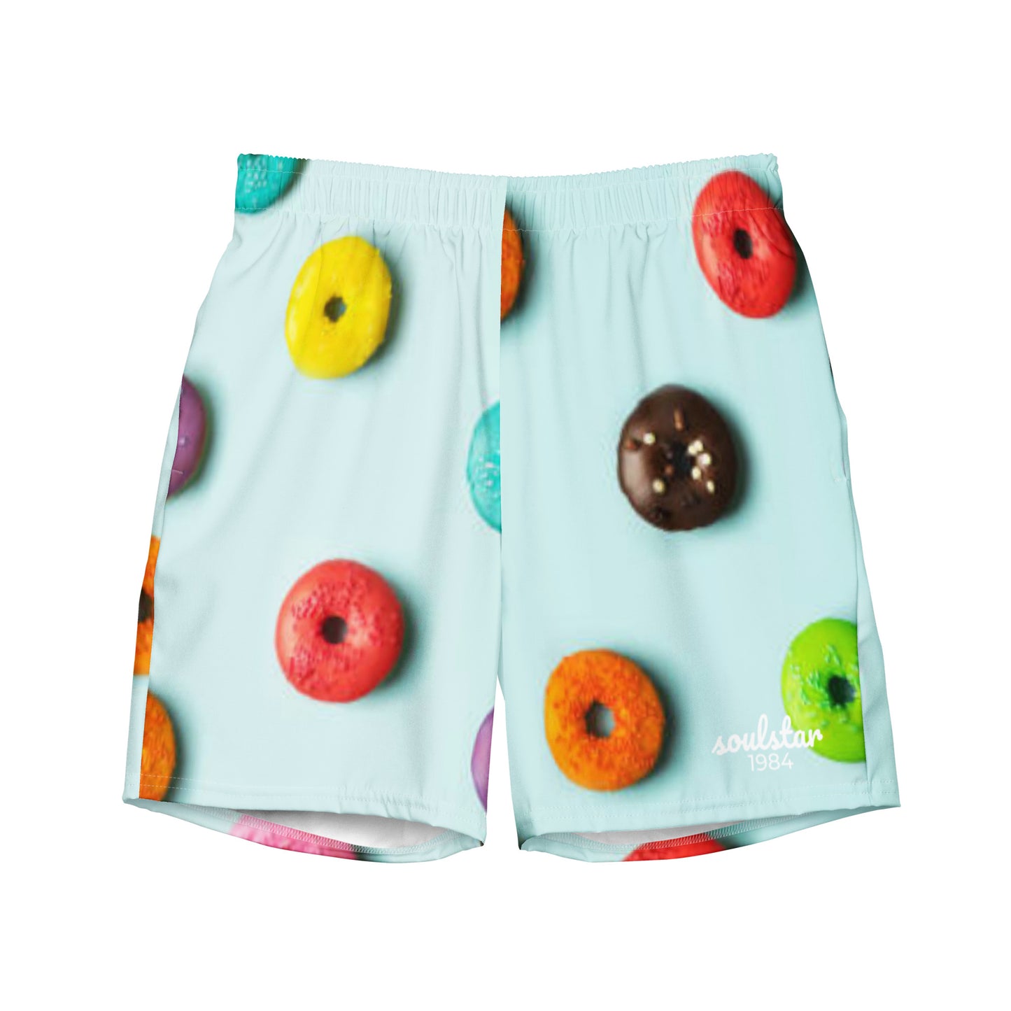 Soulstar 1984 Men's Doughnut Swim Trunks