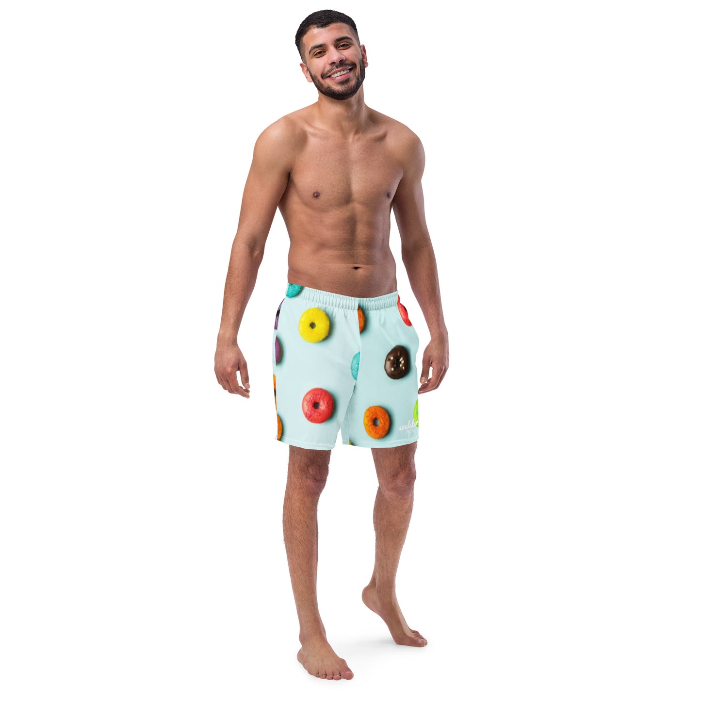 Soulstar 1984 Men's Doughnut Swim Trunks