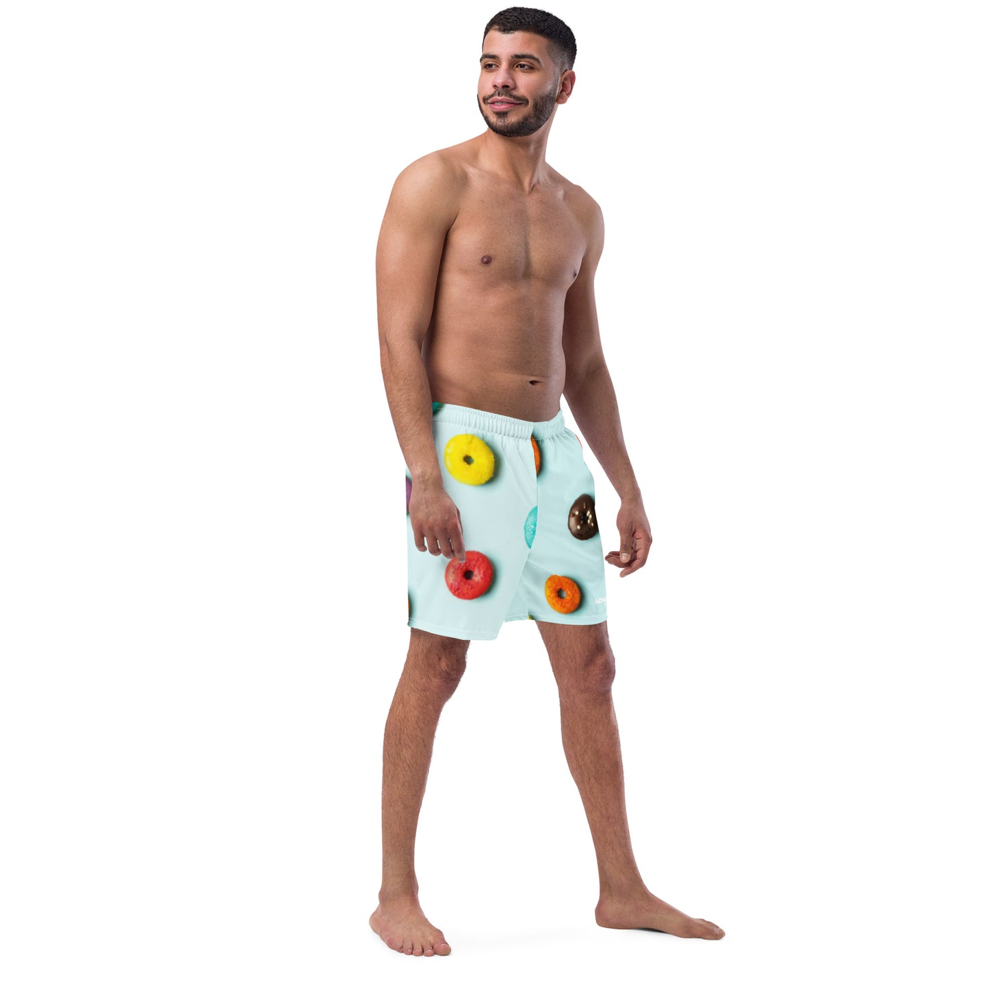 Soulstar 1984 Men's Doughnut Swim Trunks