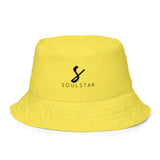 Luxe Soulstar Graffiti Reversible Bucket Hat