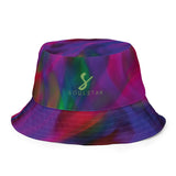 Luxe Soulstar Watercolor Reversible Bucket Hat