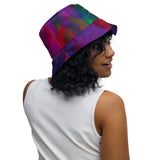 Luxe Soulstar Watercolor Reversible Bucket Hat