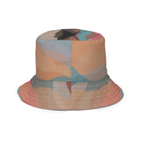 Luxe Soulstar Multicolor Camo Reversible Bucket Hat