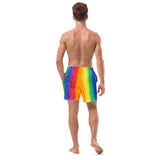 Men's Proud AF Rainbow Swim Trunks