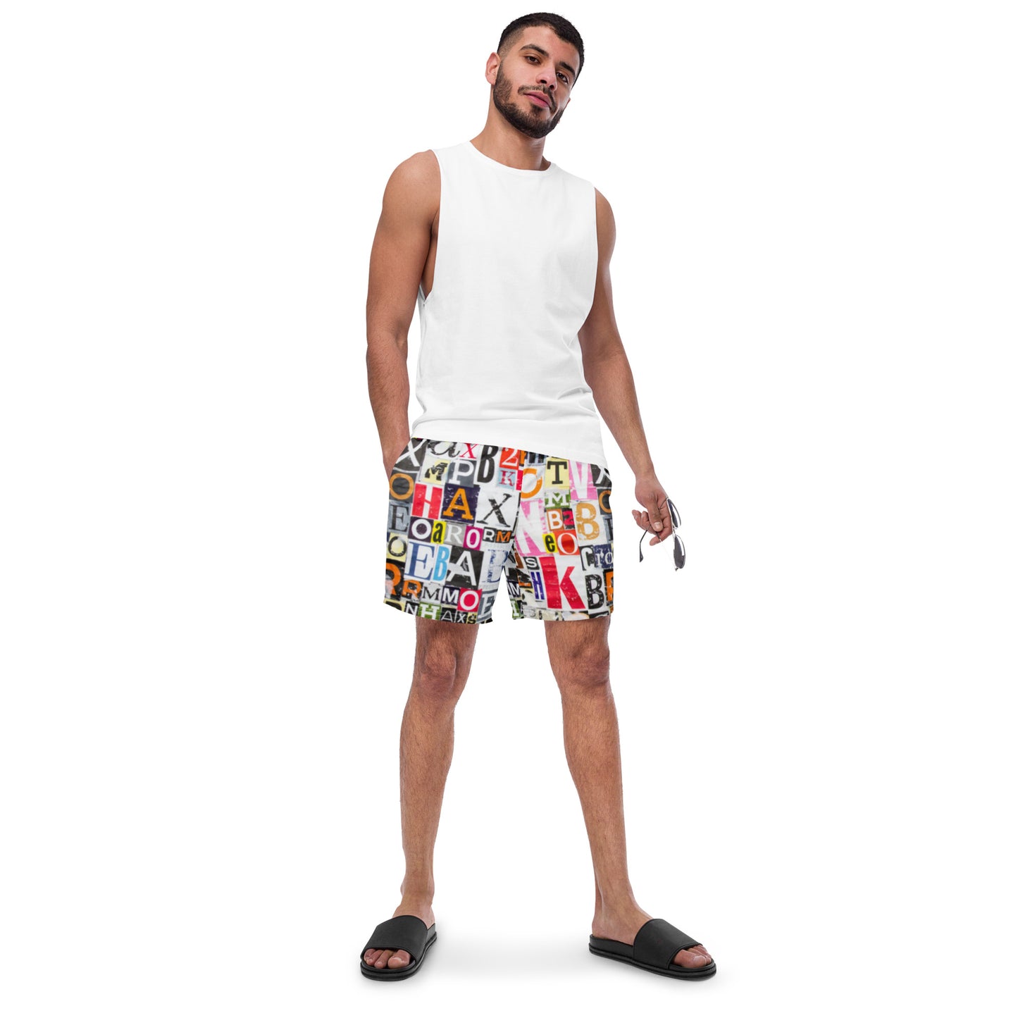 Soulstar 1984 Men's Magazine Swim Trunks