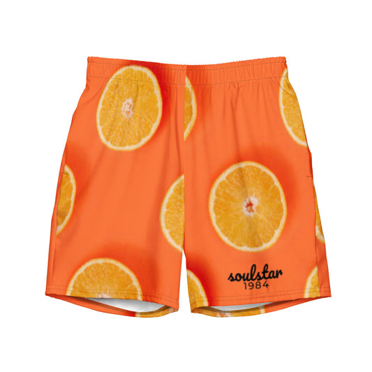 Classic Soulstar 1984 Men's Oranges Swim Trunks