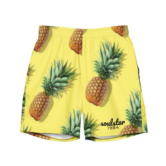 Classic Soulstar 1984 Men's Pineapple Swim Trunks