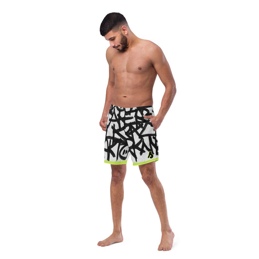 Soulstar Men's Doodle Swim Trunks