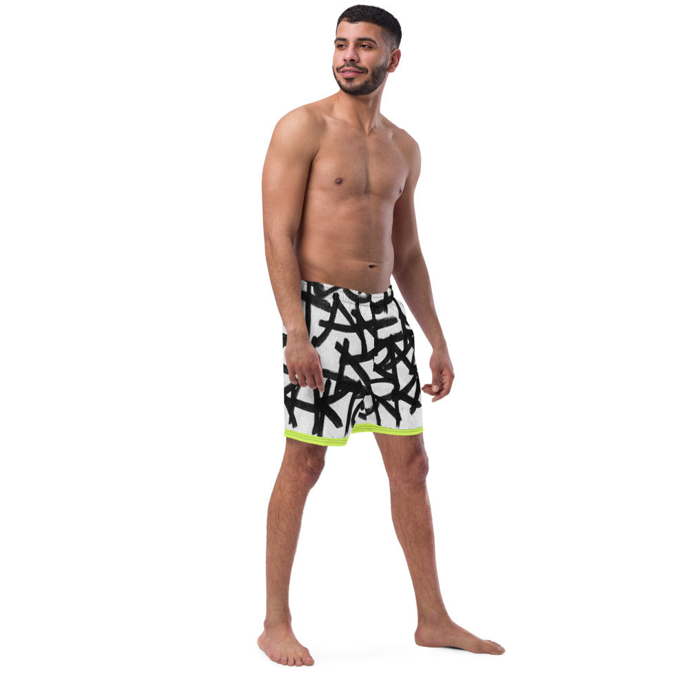 Soulstar Men's Doodle Swim Trunks