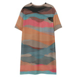 Luxe Soulstar Multicolor Camo T-shirt Dress