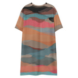 Luxe Soulstar Multicolor Camo T-shirt Dress