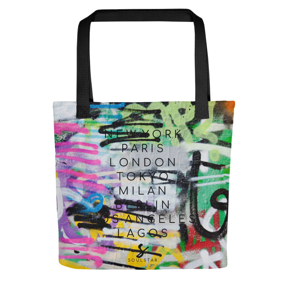 Luxe Soulstar Graffiti Fashion Tote Bag