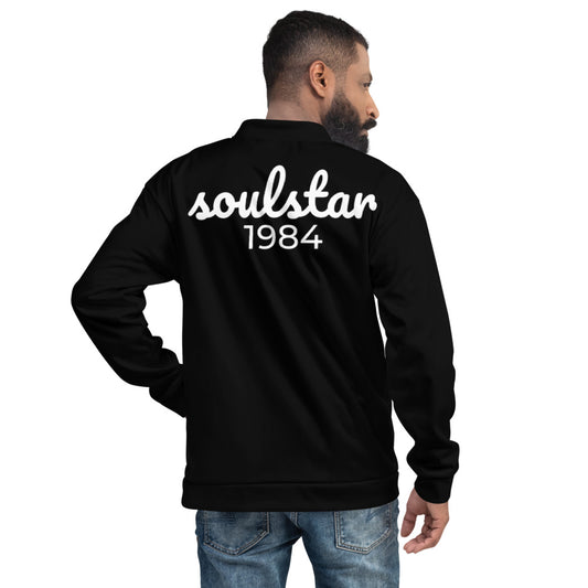 Classic Soulstar 1984 Black Bomber Jacket