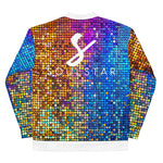 Luxe Soulstar Bright Lights Unisex Bomber Jacket