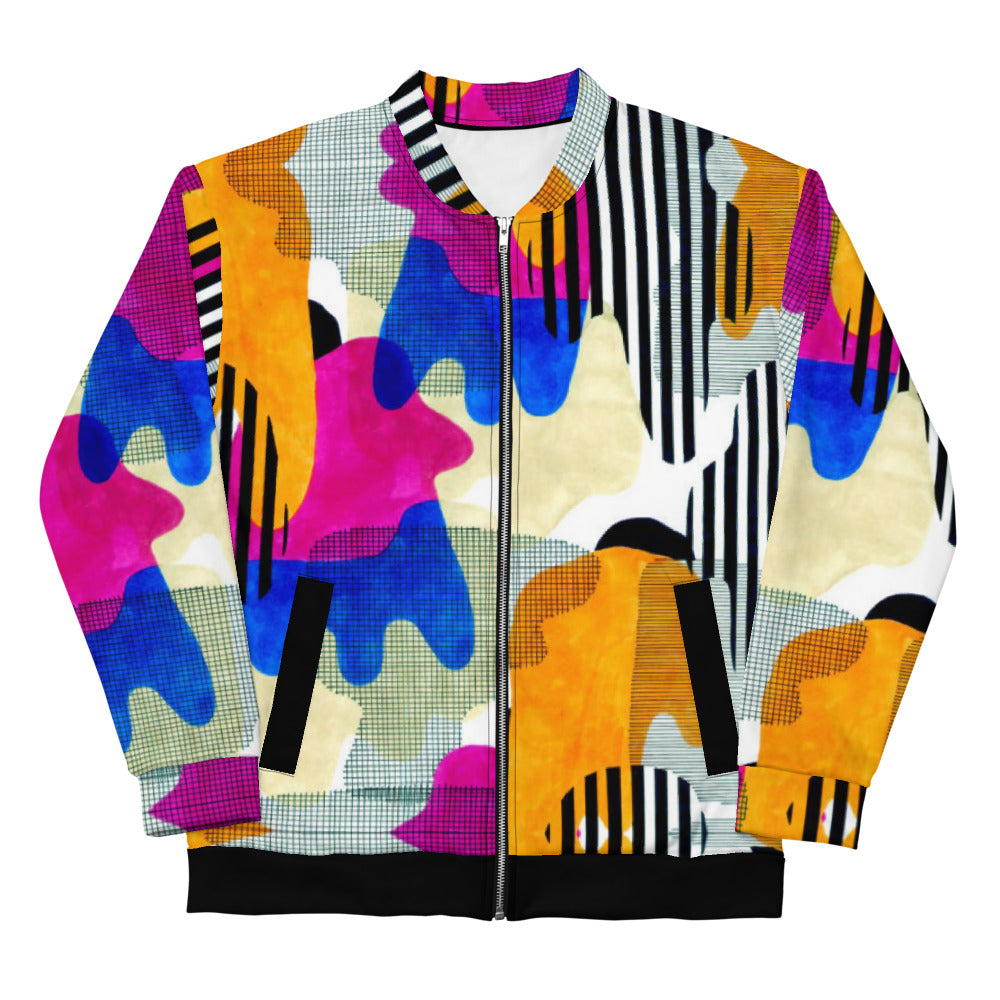 Signature Soulstar Abstract Unisex Bomber Jacket
