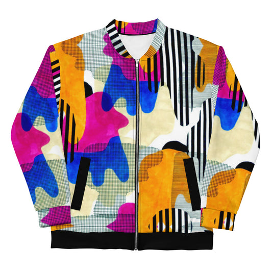 Signature Soulstar Abstract Unisex Bomber Jacket