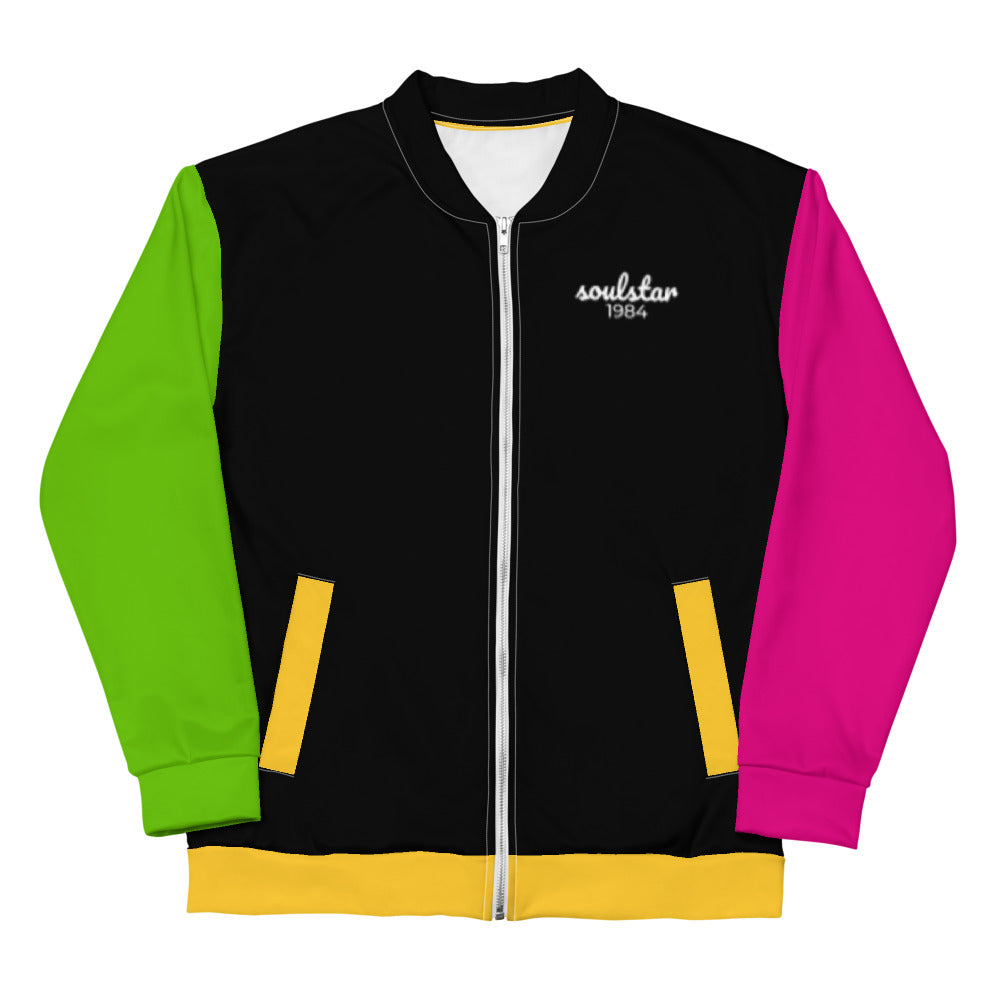 Young, Gifted & Black Colorblock Unisex Bomber Jacket