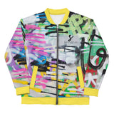 Luxe Soulstar Unisex Graffiti Fashion Bomber Jacket