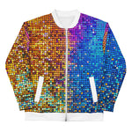 Luxe Soulstar Bright Lights Unisex Bomber Jacket