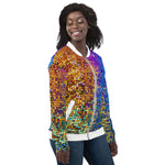 Luxe Soulstar Bright Lights Unisex Bomber Jacket