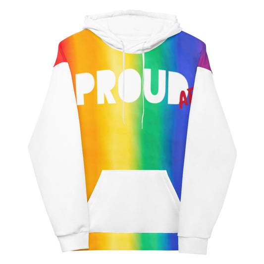 Proud AF Rainbow Unisex Hoodie