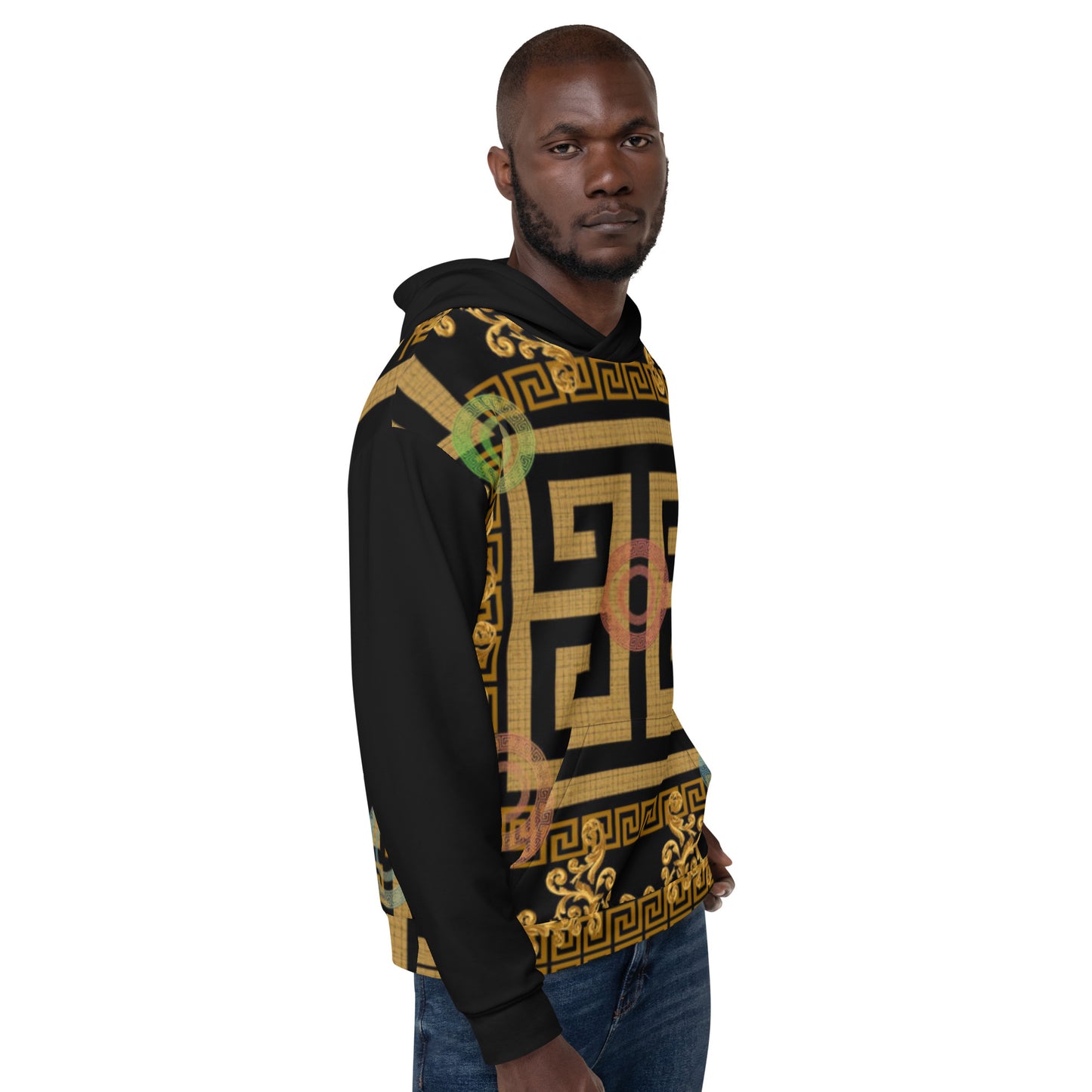 Soulstar 1984 Baroque Pattern Unisex Hoodie