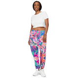 Signature Soulstar Unisex Abstract Floral Track Pants