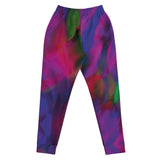 Luxe Soulstar Women's Watercolor Joggers