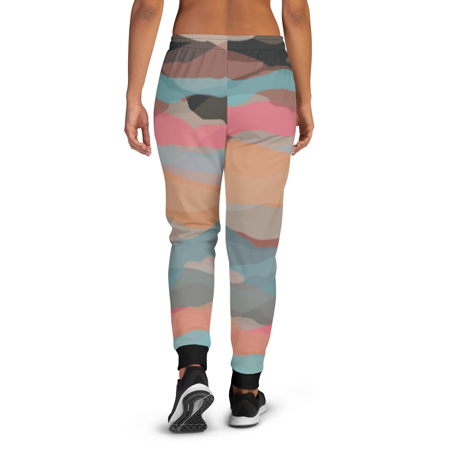 Luxe Soulstar Women's Multicolor Camo Joggers
