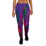 Luxe Soulstar Women's Watercolor Joggers