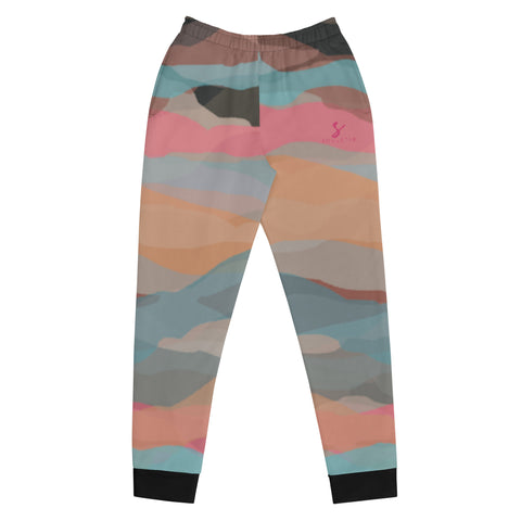 Luxe Soulstar Women's Multicolor Camo Joggers